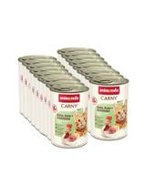 ANIMONDA Cat Carny Adult smak: wołowina indyk i królik 18x400g