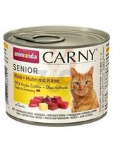 ANIMONDA Cat Carny Senior smak: kurczak z serem 6x200g