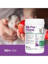 Lab-v Milk For Kittens - mleko dla kociąt  200g-Zestaw z butelką i smoczkami