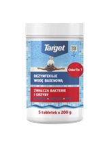 CHLORTIX T - dezyfenkuje wodę basenową 1 KG (5 X 200 GR)