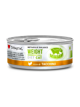 Disugual Karma mokra dla kota Weterynaryjna WEIGHT Indyk (dorosły) 12x85g