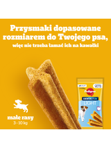 Pedigree Dentastix Light Dental Chews Małe rasy Przysmaki dla psów 7 szt - 58g