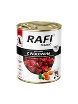 DOLINA NOTECI Mokra karma dla psa Rafi Classic z wołowiną 800g