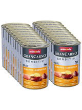 ANIMONDA GranCarno Sensitiv  Adult Dog smak: Indyk + ziemniaki 18x400g