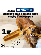 Pedigree Dentastix Light Dental Chews Średnie rasy Przysmaki dla psów 7szt. - 98g