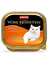 ANIMONDA Vom Feinsten Adult Cat smak: z drobiem i cielęciną 32x100g SUPER CENA
