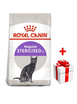 ROYAL CANIN  Sterilised 4kg karma sucha dla kotów dorosłych, sterylizowanych + niespodzianka dla kota GRATIS!