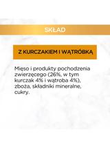 Purina Gourmet Gold kurczak/ wątróbka w sosie 72x85g