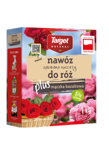 Nawóz Zadbane Kwiaty do róż plus mączka bazaltowa 1 kg