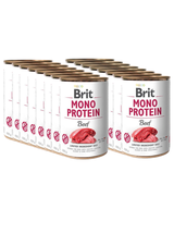 BRIT MONO PROTEIN BEEF 18x400g