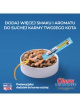 INABA  Cat Meal Topper Tuna With Scallop Recipe 4x14 (56g)