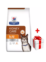 HILL'S PD Prescription Diet Feline k/d 1,5kg + niespodzianka dla kota GRATIS!