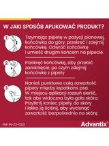 Advantix dla psów 4-10kg (pipeta 1ml)+ Cestal Dog Plus tabletki na odrobaczanie psów 2 sztuki