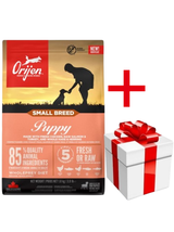 ORIJEN  SMALL BREED PUPPY 1,8 KG+ niespodzianka dla psa GRATIS!