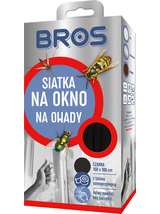 BROS - siatka na okno 150x180 – czarna