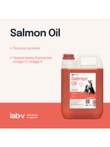 Lab-v Olej z Łososia 100% Dla Psa i Kota w Każdym Wieku 5000 ml Tłoczony Na Zimno + NIESPODZIANKA DLA KOTA GRATIS!