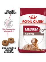 ROYAL CANIN Medium Ageing 10+ 15kg karma sucha dla psów dojrzałych po 10 roku życia, ras średnich