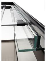 AQUAEL ZESTAW GLOSSY ST 150 D&N CZARNY + SZAFKA