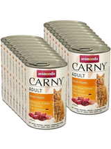 ANIMONDA Cat Carny Adult smak: wołowina i kurczak 18x400g