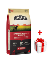 ACANA Sport & Agility 17kg + niespodzianka dla psa GRATIS!