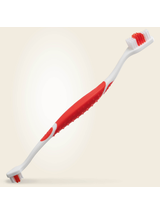 Beaphar TOOTHBRUSH REGULAR - dwugłowicowa szczoteczka do zębów