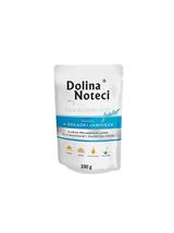 Dolina Noteci PREMIUM dla psów małych ras JUNIOR bogata w żołądki jagnięce saszetka 100g