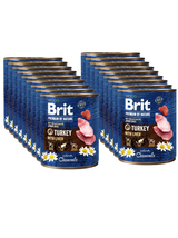 Brit Premium by Nature Turkey With Liver 18x800g