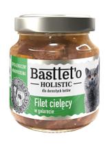 Basttet'o Holistic filet cielęcy w galarecie dla kotów 130g