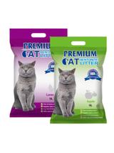 Premium Cat Żwirek Bentonitowy Zbrylający - Mix 2x5L