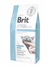 Brit gf veterinary diets cat Obesity 5kg / Opakowanie uszkodzone (8458) !!!