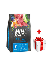 DOLINA NOTECI Rafi Mini  karma sucha dla psa z jagnięciną 3kg + niespodzianka dla psa GRATIS!