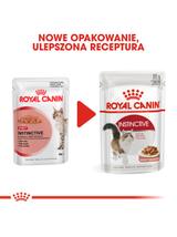 ROYAL CANIN  Instinctive 12x85g w sosie karma mokra w sosie dla kotów dorosłych, wybrednych