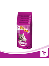 WHISKAS Adult 14 kg - sucha karma dla dorosłego kota, z pyszną wołowiną + niespodzianka dla kota GRATIS!!!