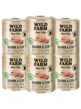 WILD FARM Pate Salmon & Fish 6x800g bezglutenowa karma dla psa