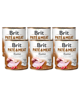 BRIT PATE & MEAT RABBIT 6x800g