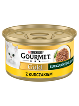 Purina Gourmet Gold z kurczakiem 72x85 g