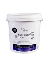 OVER Gland Support soft chews - na gruczoły około odbytowe -  90 żujek + Herbal Spray 50ml GRATIS