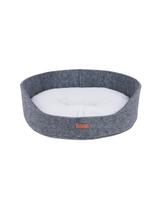 AMIPLAY- Legowisko owalne 2 w 1 Hygge- S