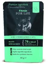 Fitmin Cat For Life Sterilized Salmon 14x85g