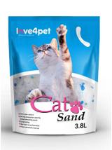 CURVER toaleta dla kota 51x38,5x40cm grafitowa + Żwirek Silikonowy dla Kota Cat Sand 3,8l + KERBL Dywanik pod kuwetę, 47 x 40 cm