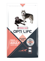 VERSELE-LAGA Opti Life Adult Skin Care Medium&Maxi 12,5kg + niespodzianka dla psa GRATIS!