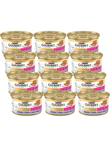 Purina Gourmet Gold Kitten mus z cielęciną 12x85g