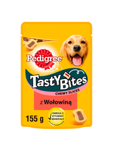 PEDIGREE Tasty Minis 6x155g - przysmak dla dorosłych psów, o smaku wołowiny i drobiu