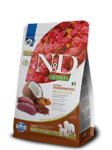 FARMINA N&D Quinoa canine SKIN & COAT VENISON Adult Medium Maxi 7kg