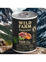 WILD FARM Monoprotein Pork 400g hipoalergiczna karma dla psa