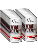 Vetexpert Raw Paleo Adult Beef 18x400g - wołowina puszka