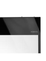 AQUAEL ZESTAW GLOSSY 80 D&N CZARNY + SZAFKA