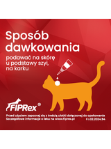 Fiprex KOT, 52,5 mg/0,7 ml, roztwór do nakrapiania dla kotów