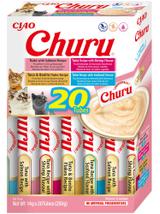 INABA  Churu dla kota - mix z Owocami Morza 20x14g