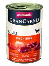ANIMONDA GranCarno Adult Dog smak: Wołowina + kurczak 6x400g